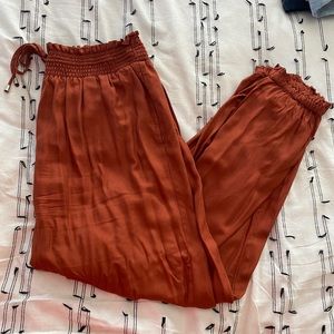 Burnt orange Soft pants from AE!